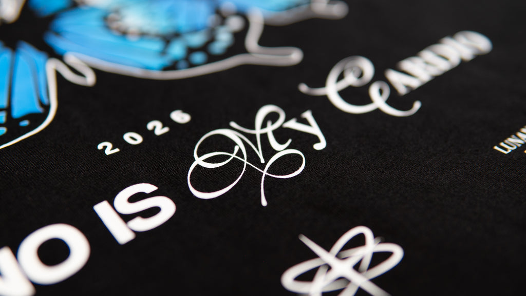 Oversize negra - Techno is my cardio